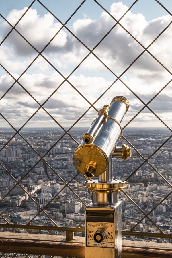 Télescope de la tour Eiffel à Paris